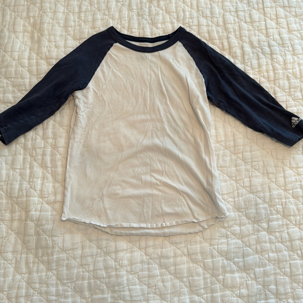 Boys Adidas long sleeve T-shirt
